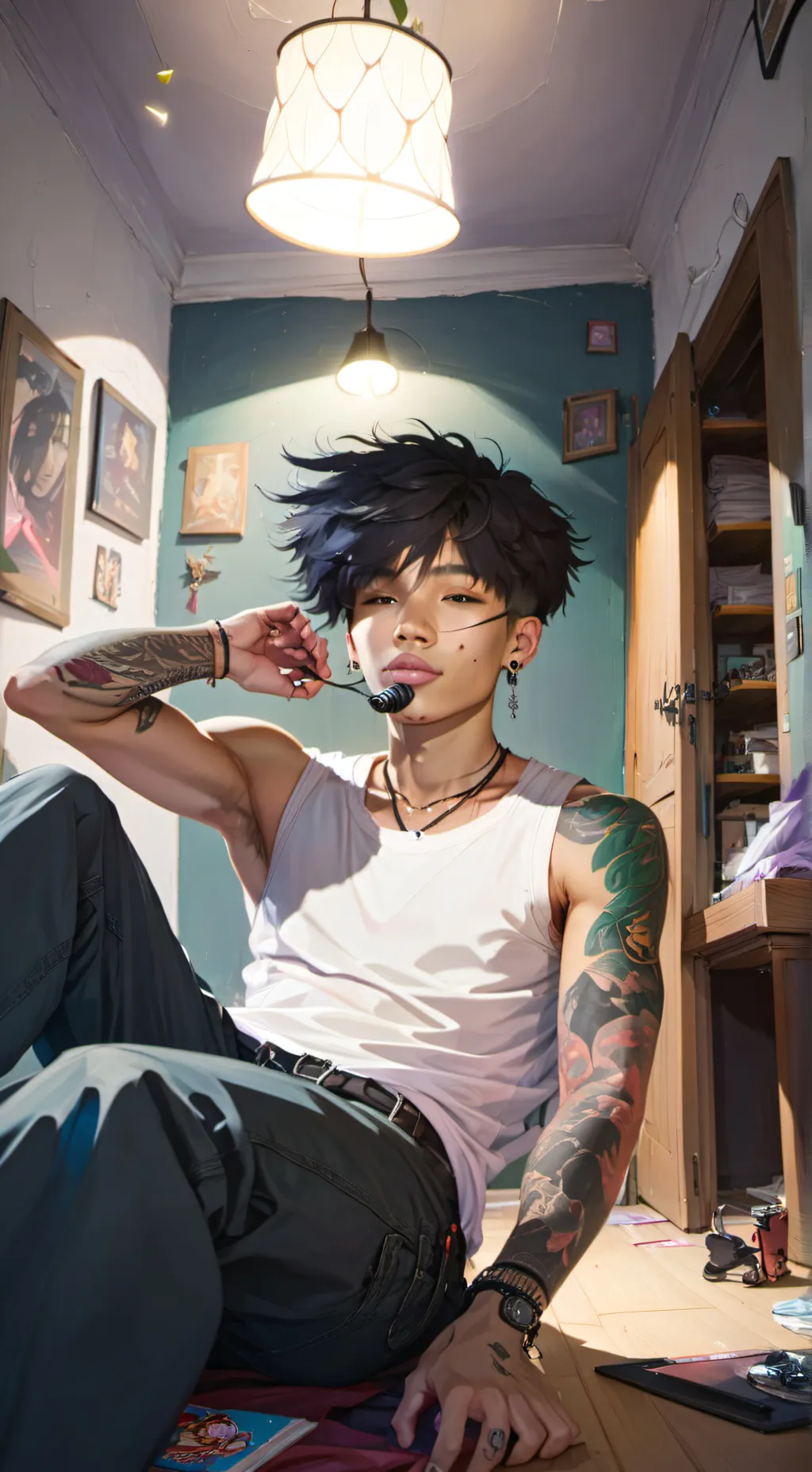 ai character: Liam background