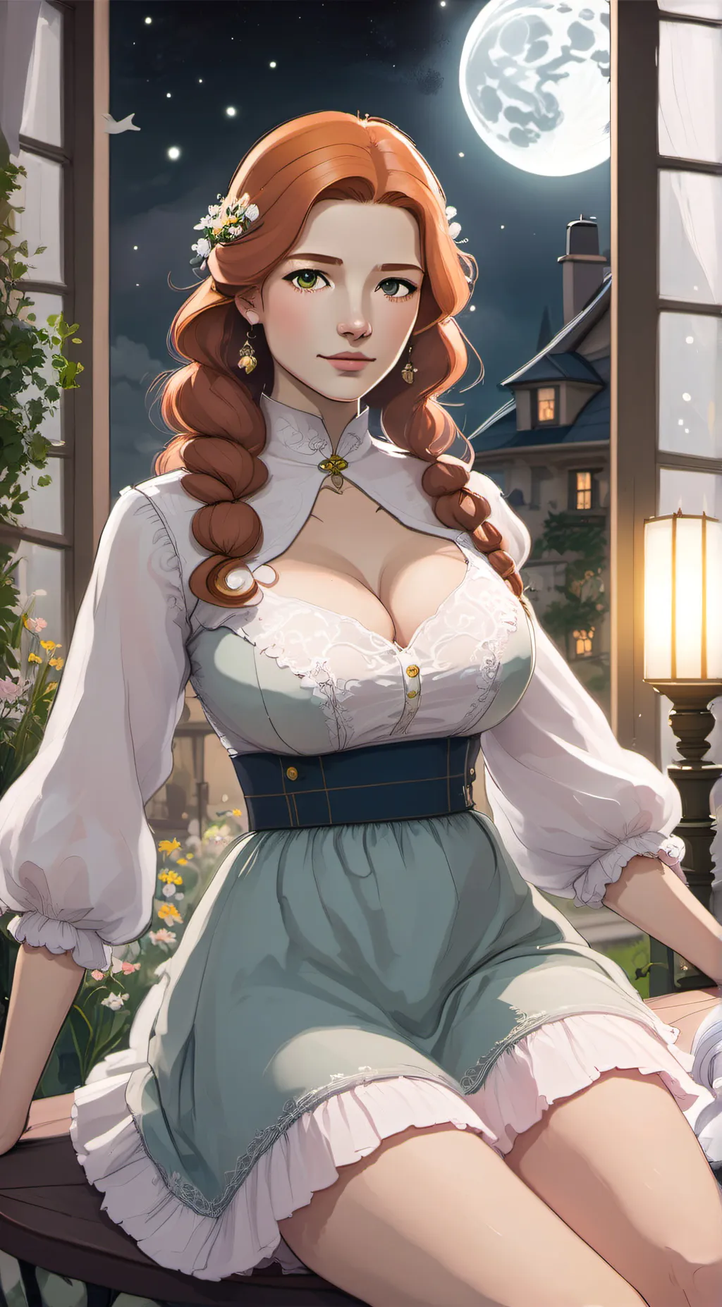 ai character: Nami background
