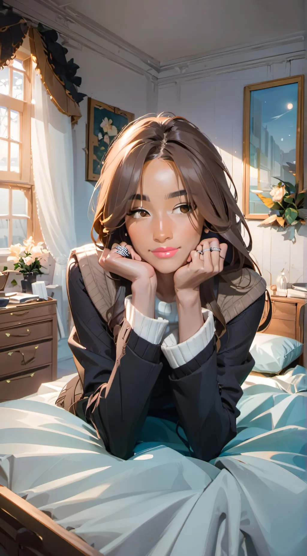 ai character: 🍫Samantha🍫 background