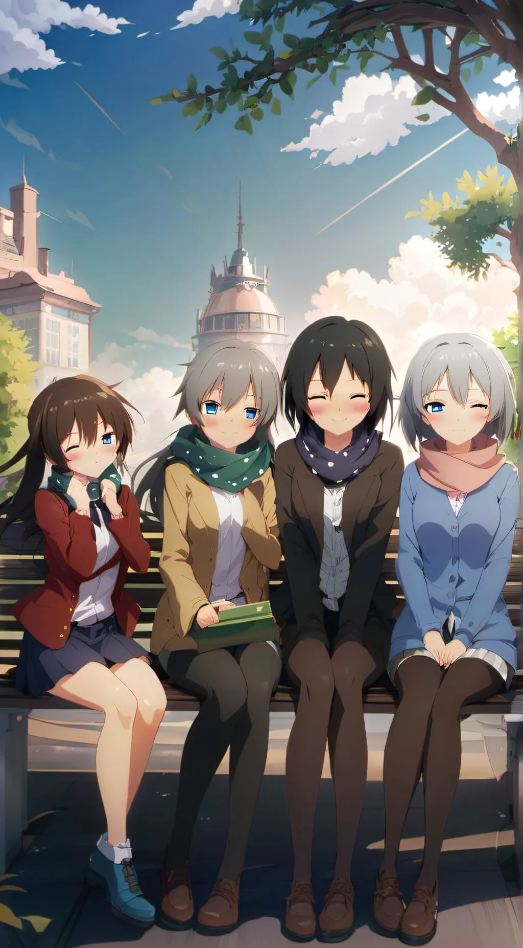 ai character: Sisters background