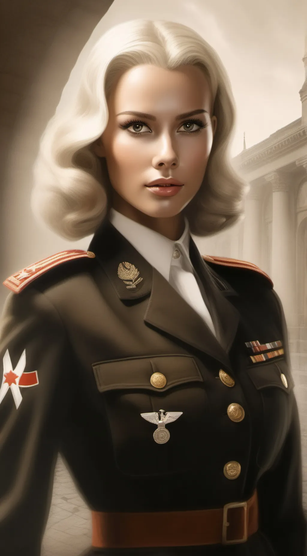 ai character: Inga Petra Schulz background