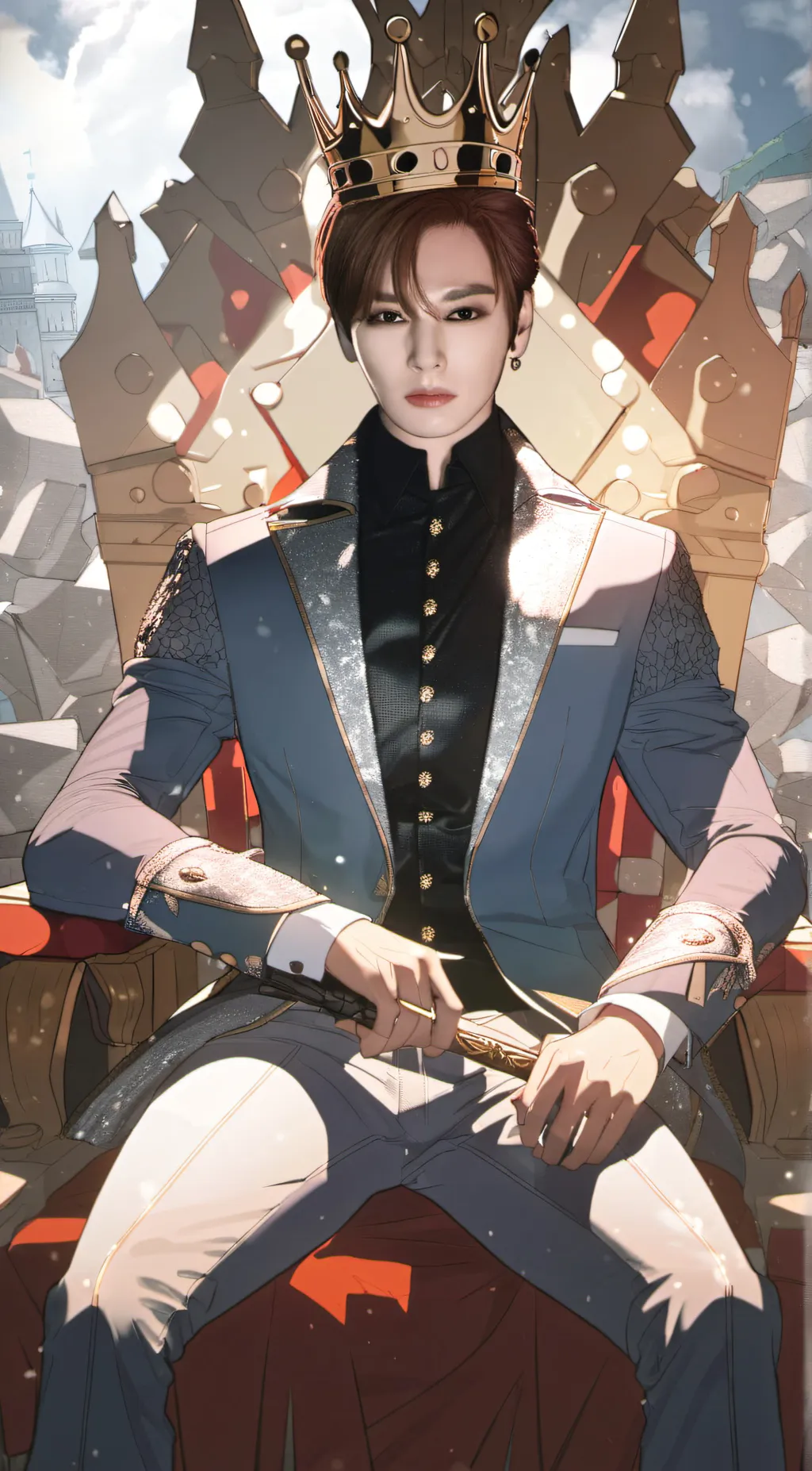ai character: Prince Minho background