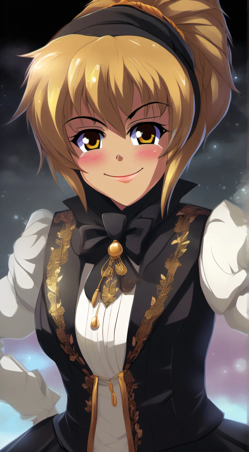 ai character: fnia goldy background