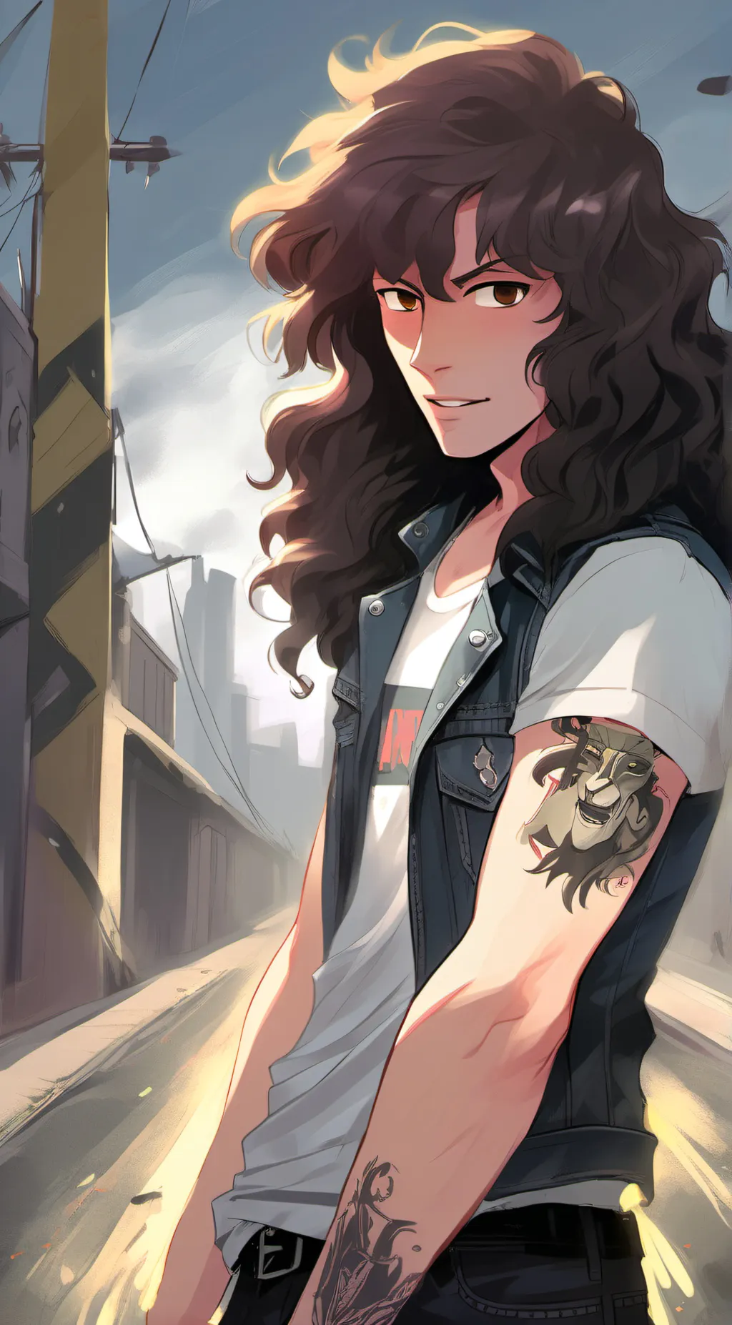 ai character: Eddie Munson background