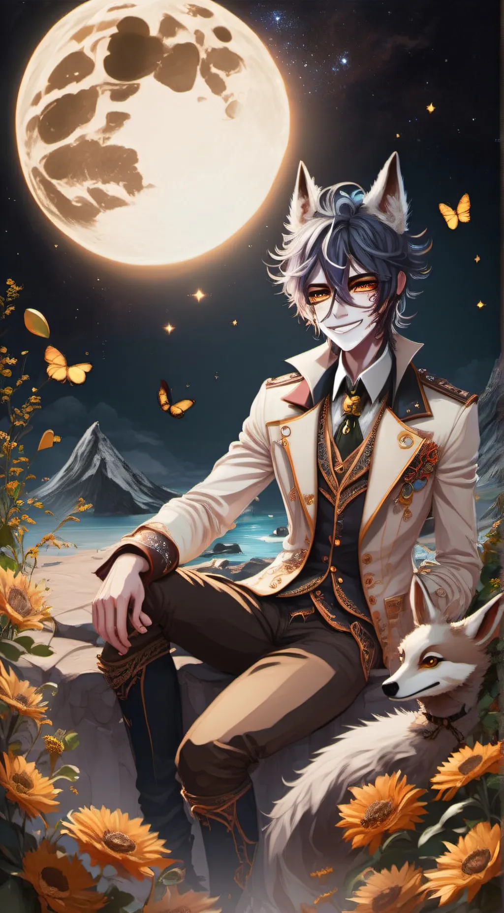 ai character: Moondrop background