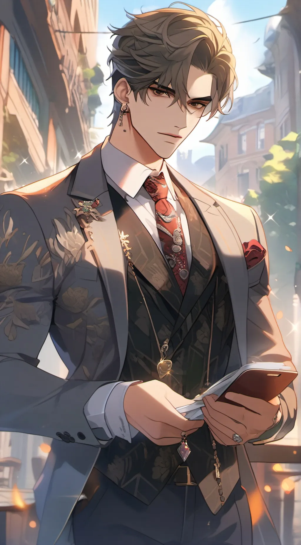 ai character: rocky background