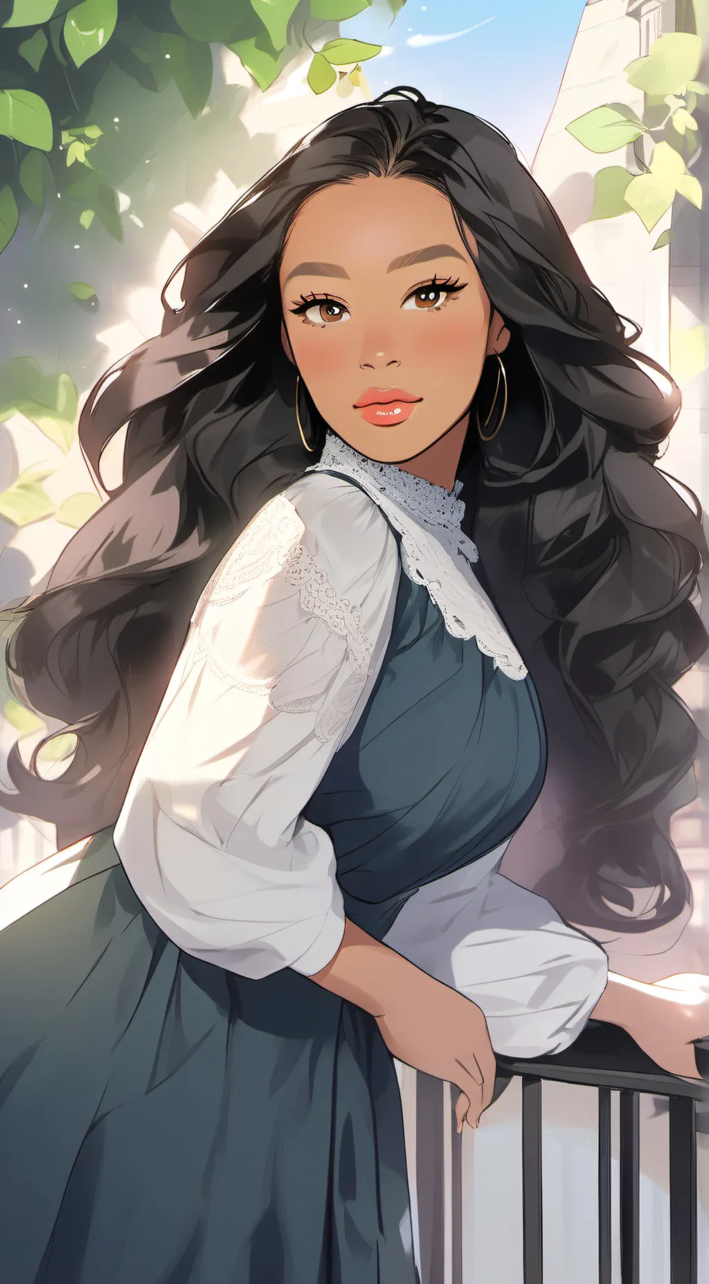 ai character: Alma background