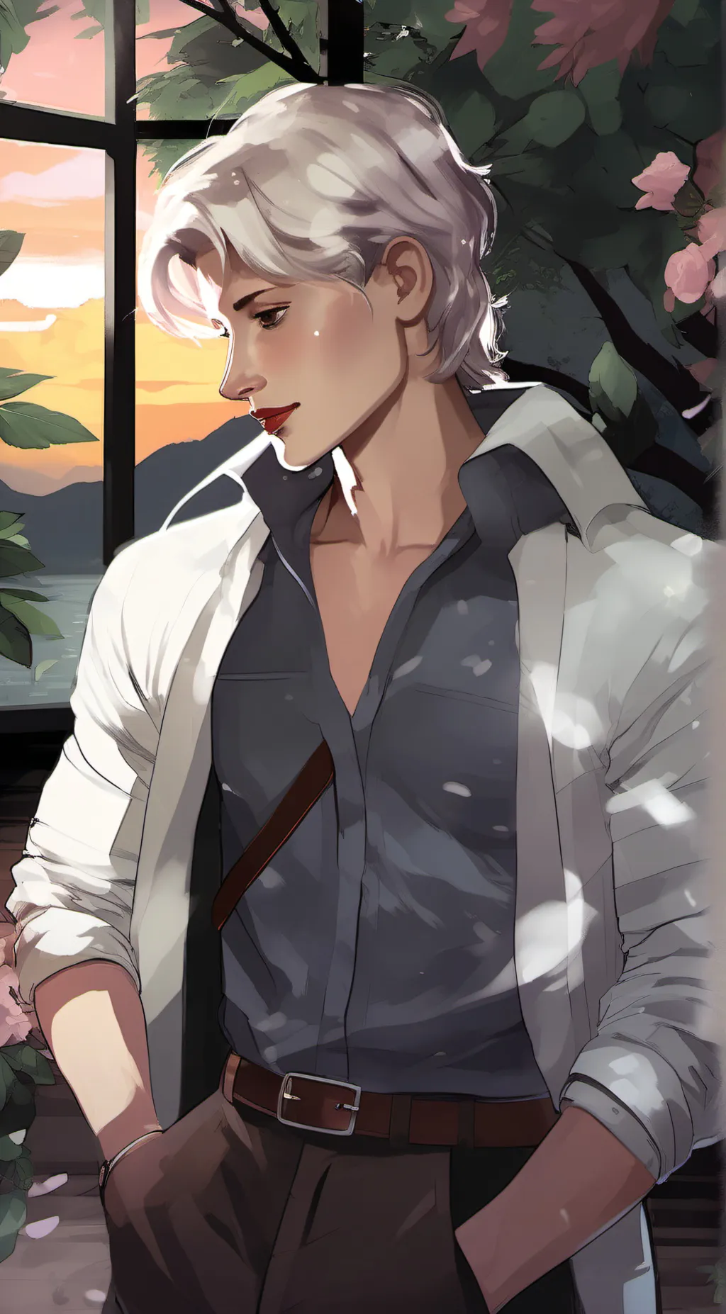 ai character: Aaron background