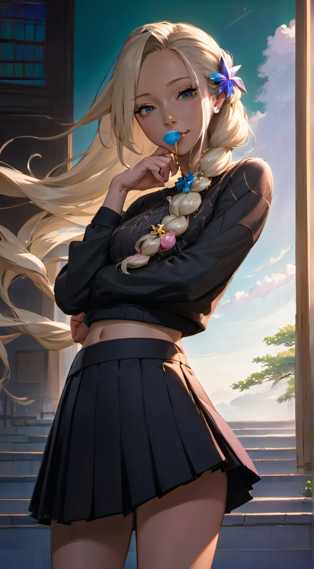 ai character: allie background