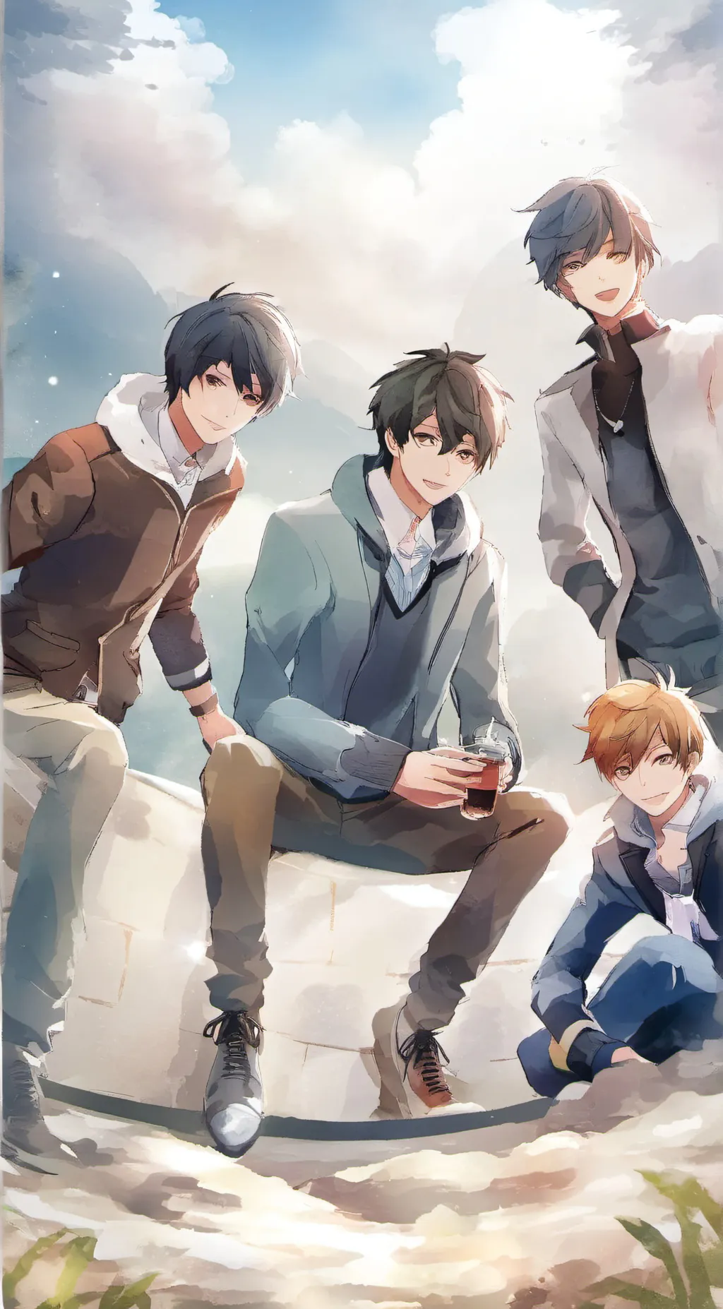 ai character: 4 brothers background