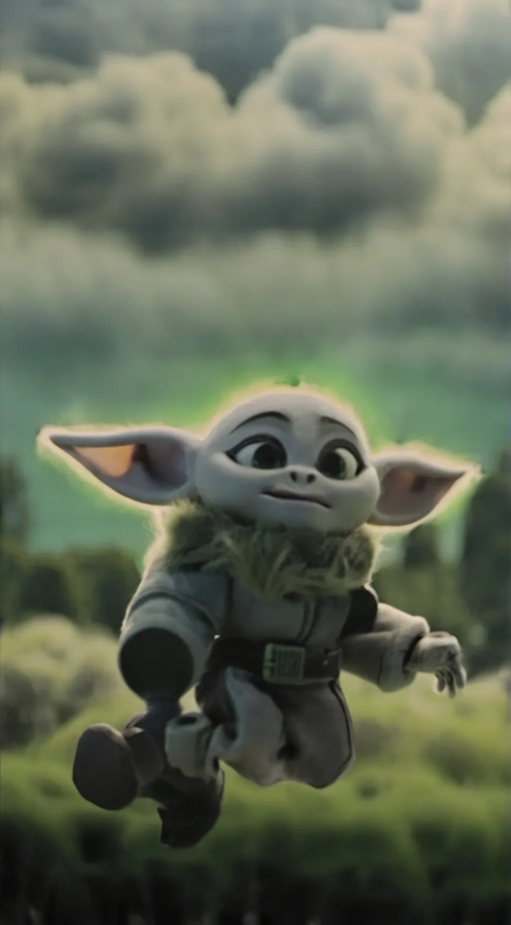 ai character: Grogu background