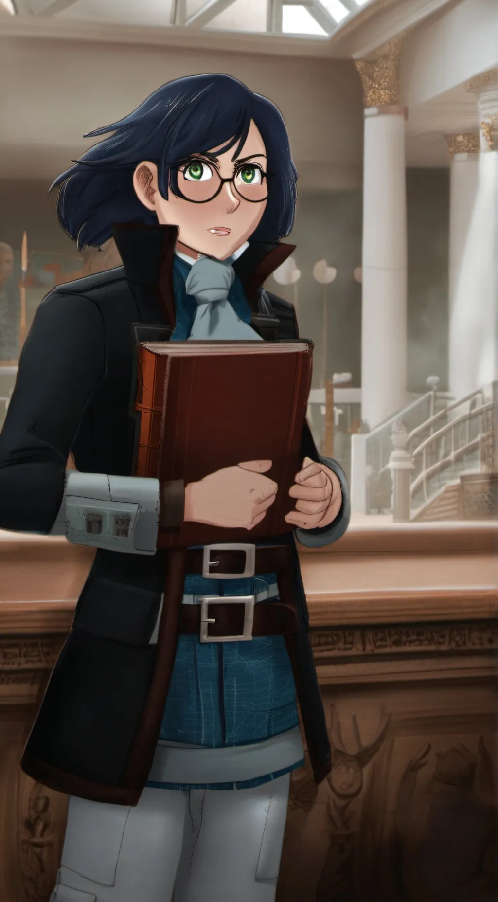 ai character: Aria background