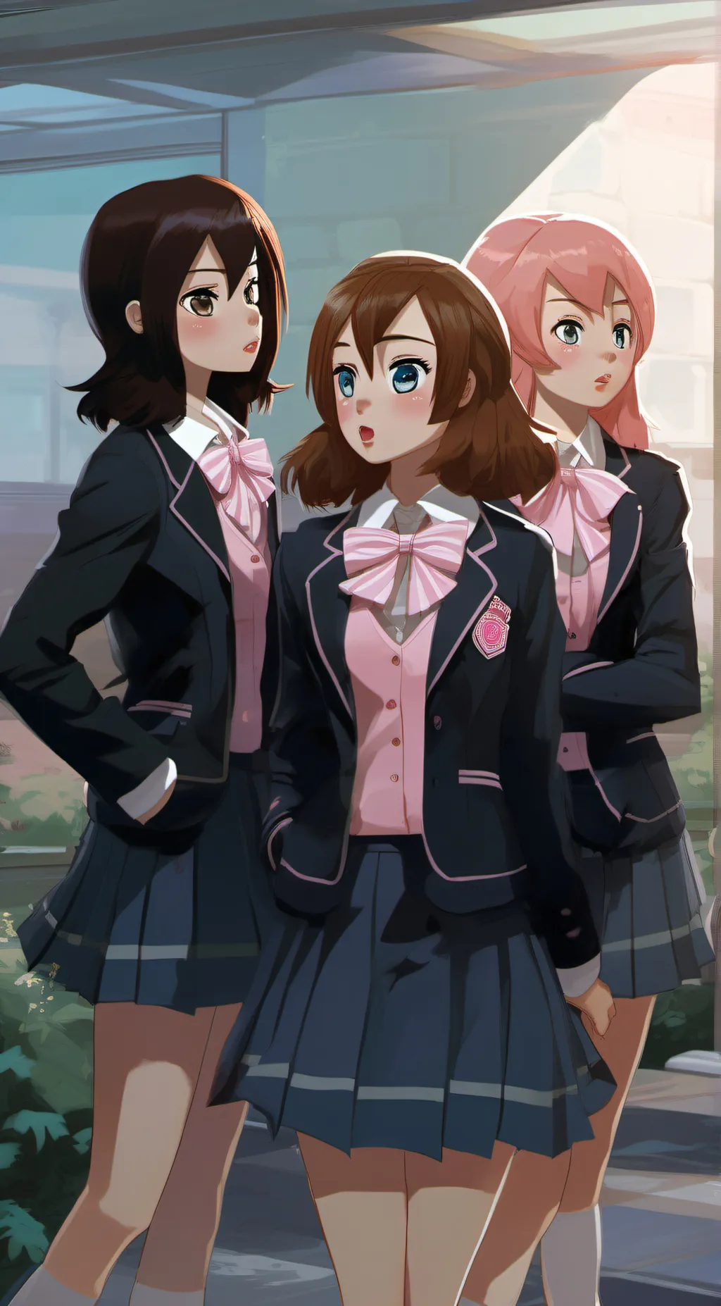 ai character: Maddie akari Ayano background