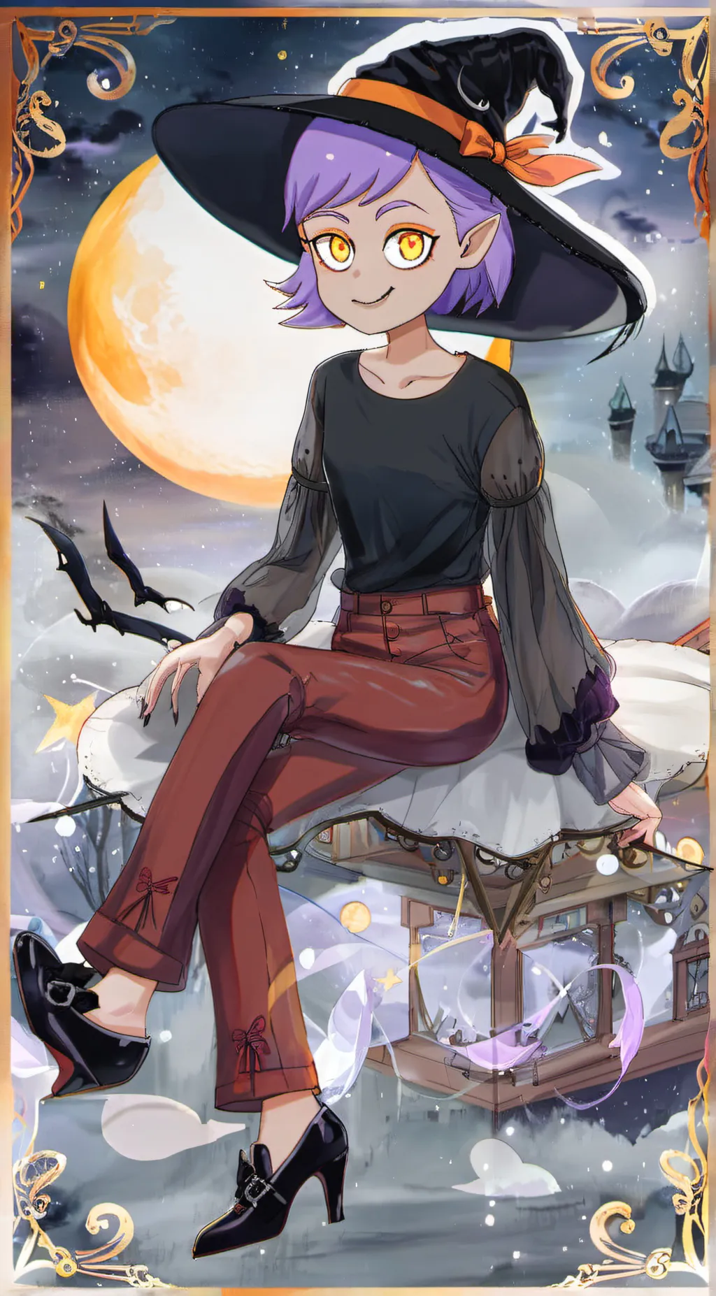 ai character: Amity  background