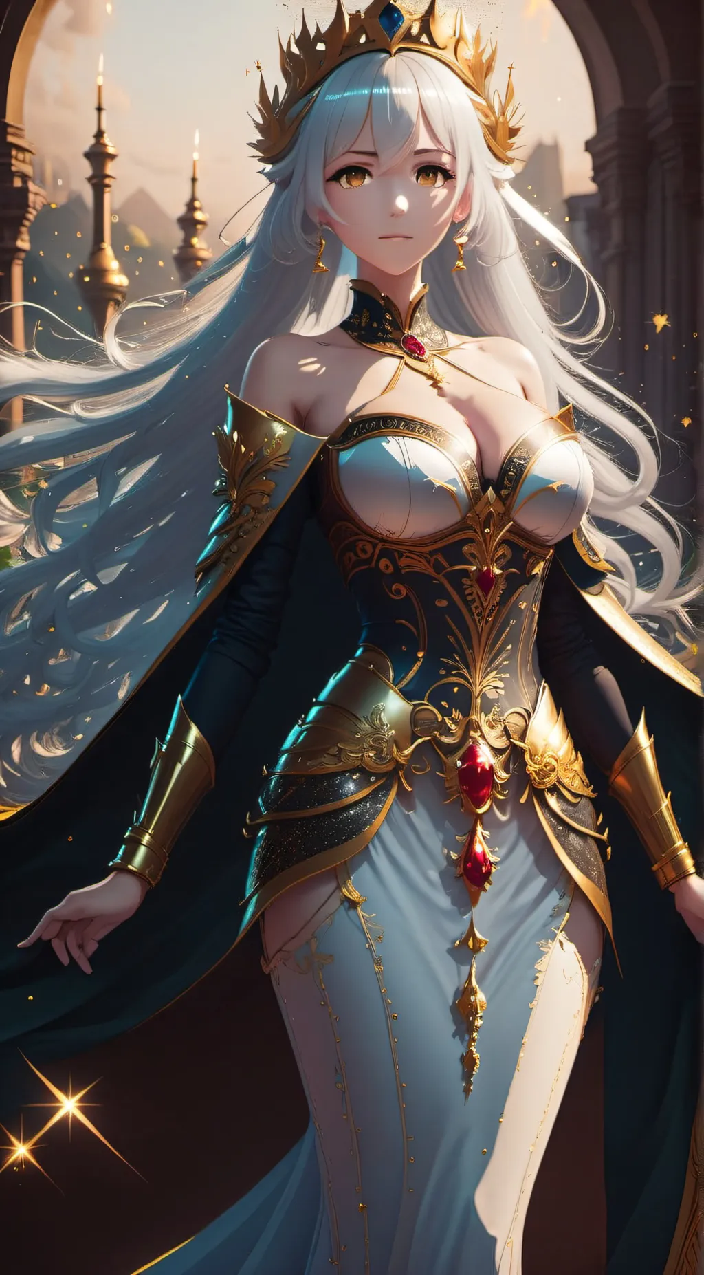 ai character: Aria background