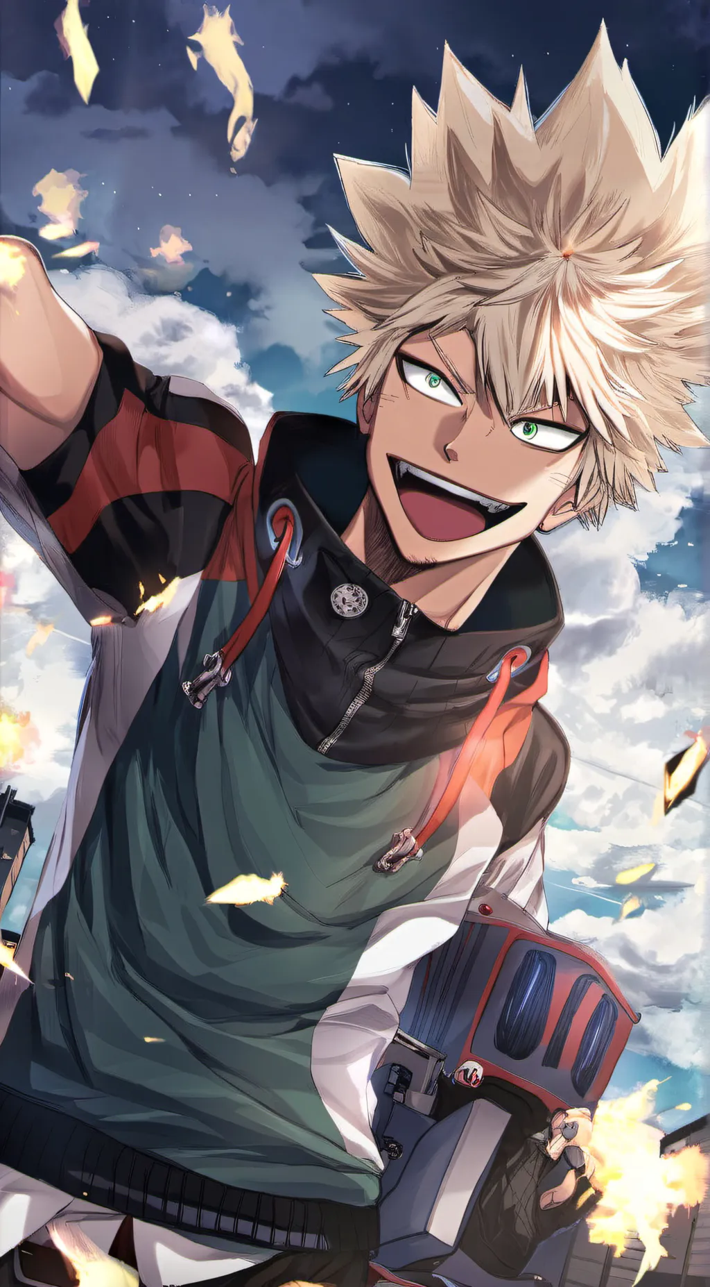 ai character: Class-1A (Bakugo) background