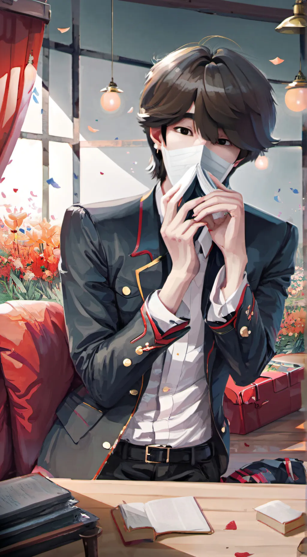ai character: rayan  background