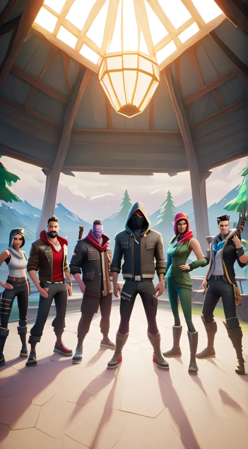 ai character: the seven  background