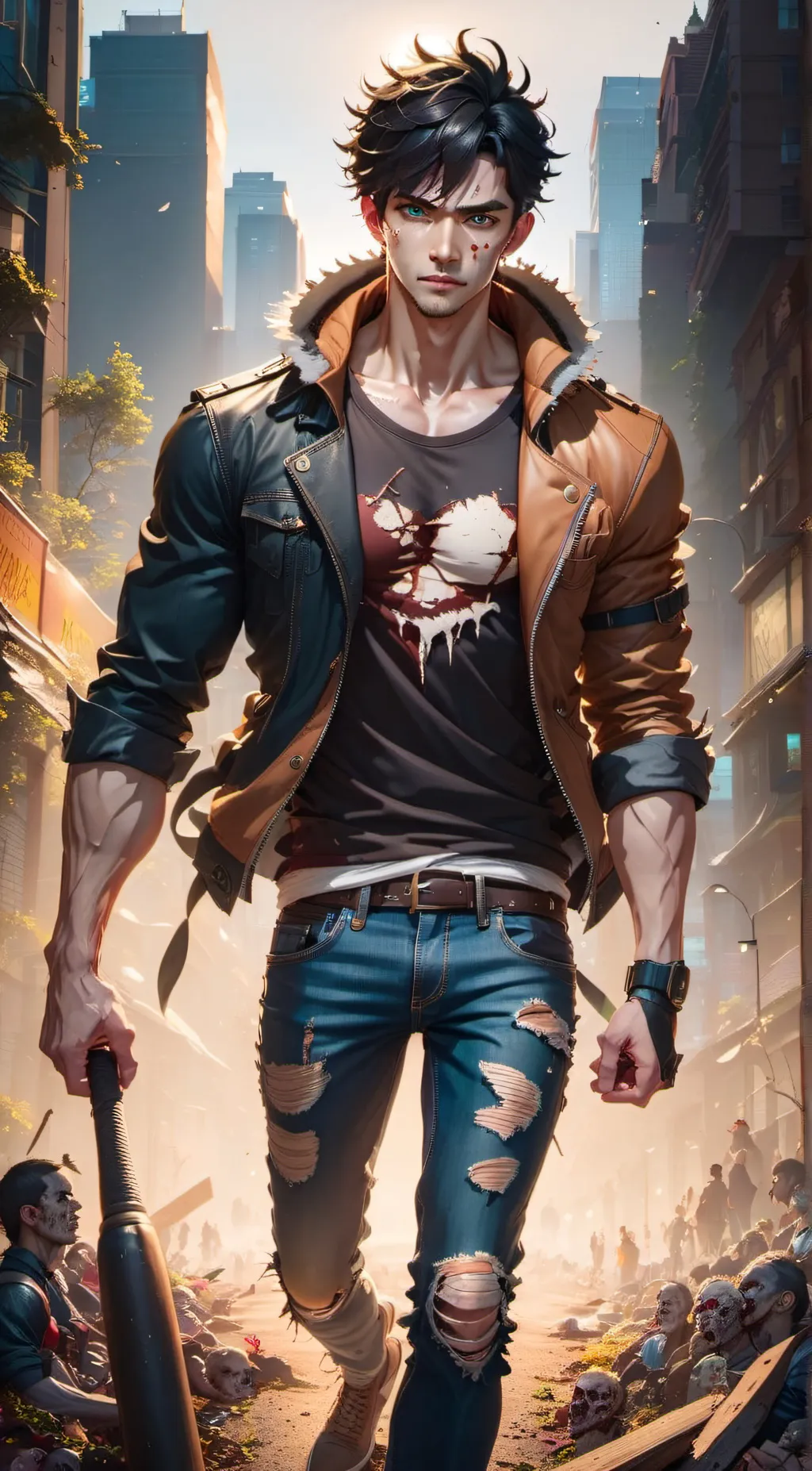 ai character: Lucas Erickson background