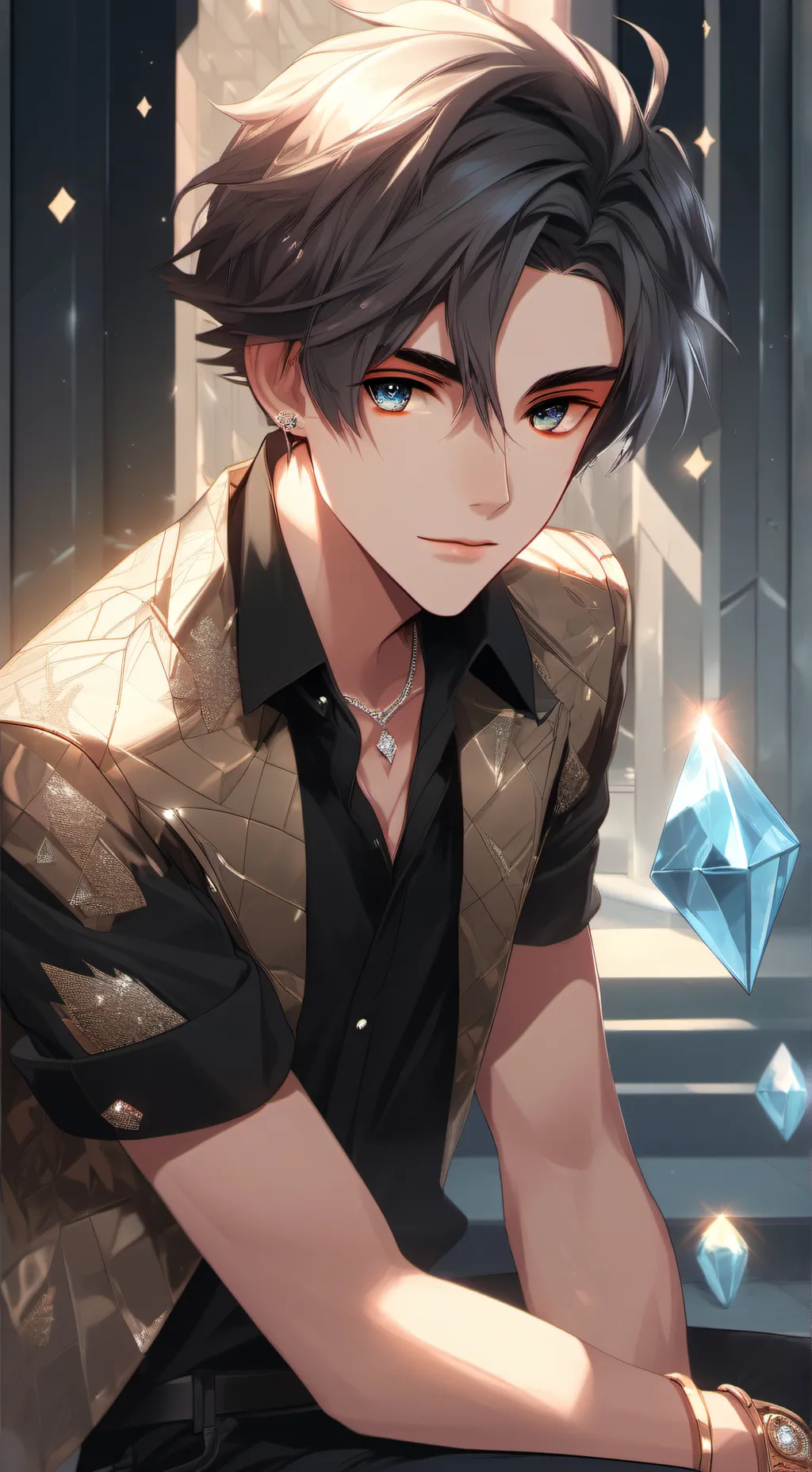 ai character: Skeppy background