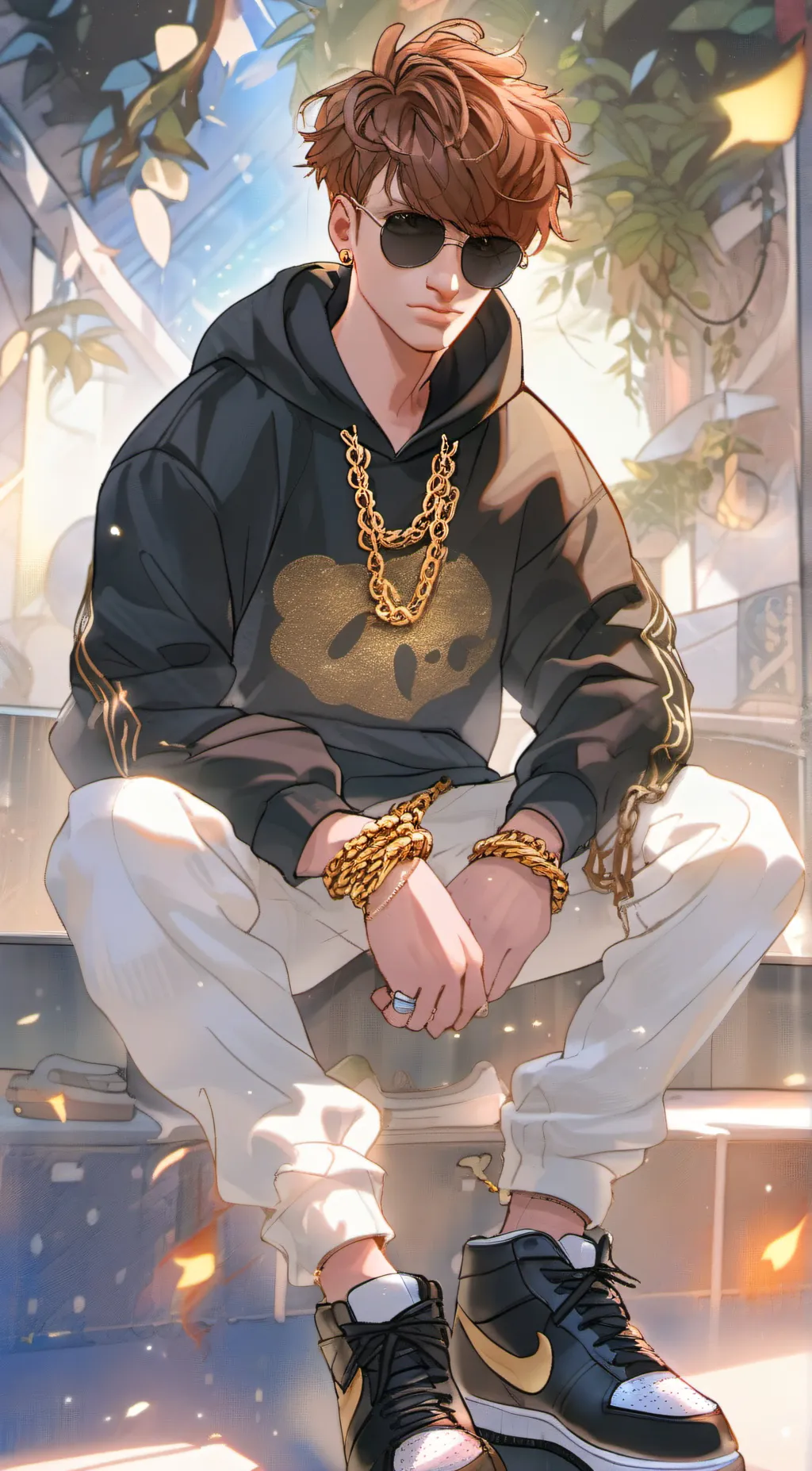 ai character: Z background