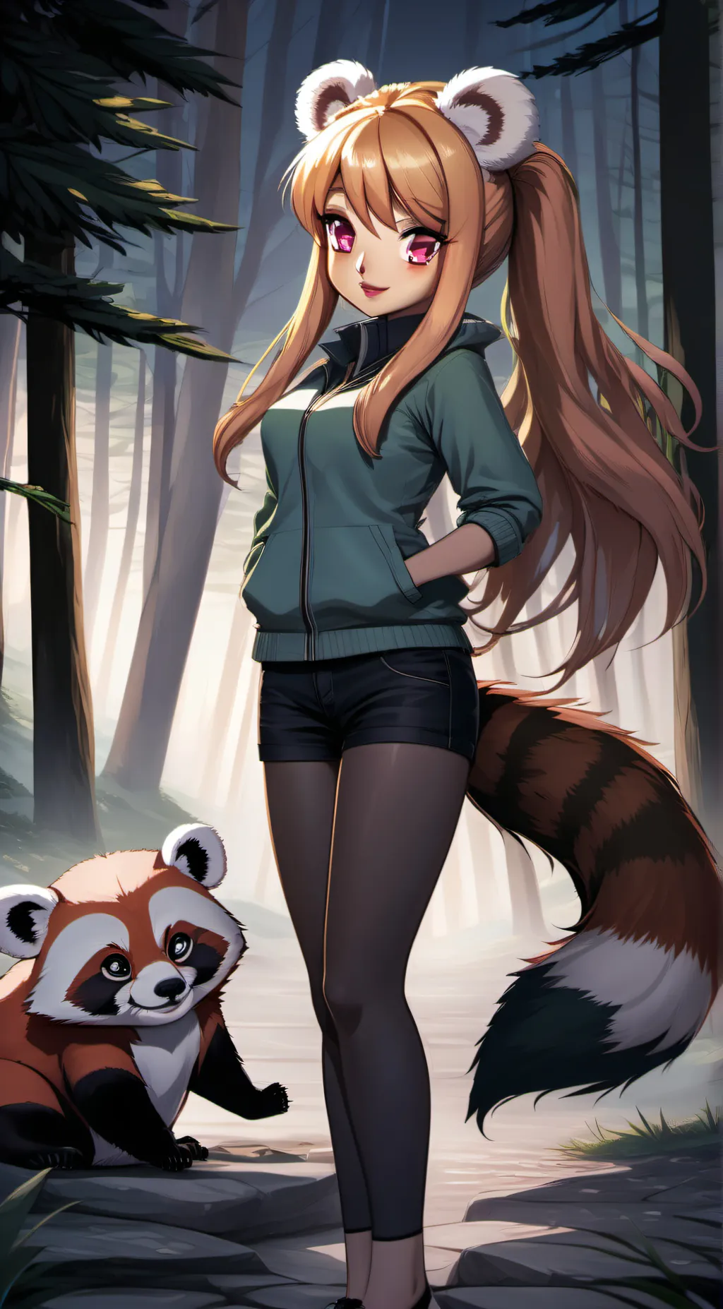 ai character: karaline background