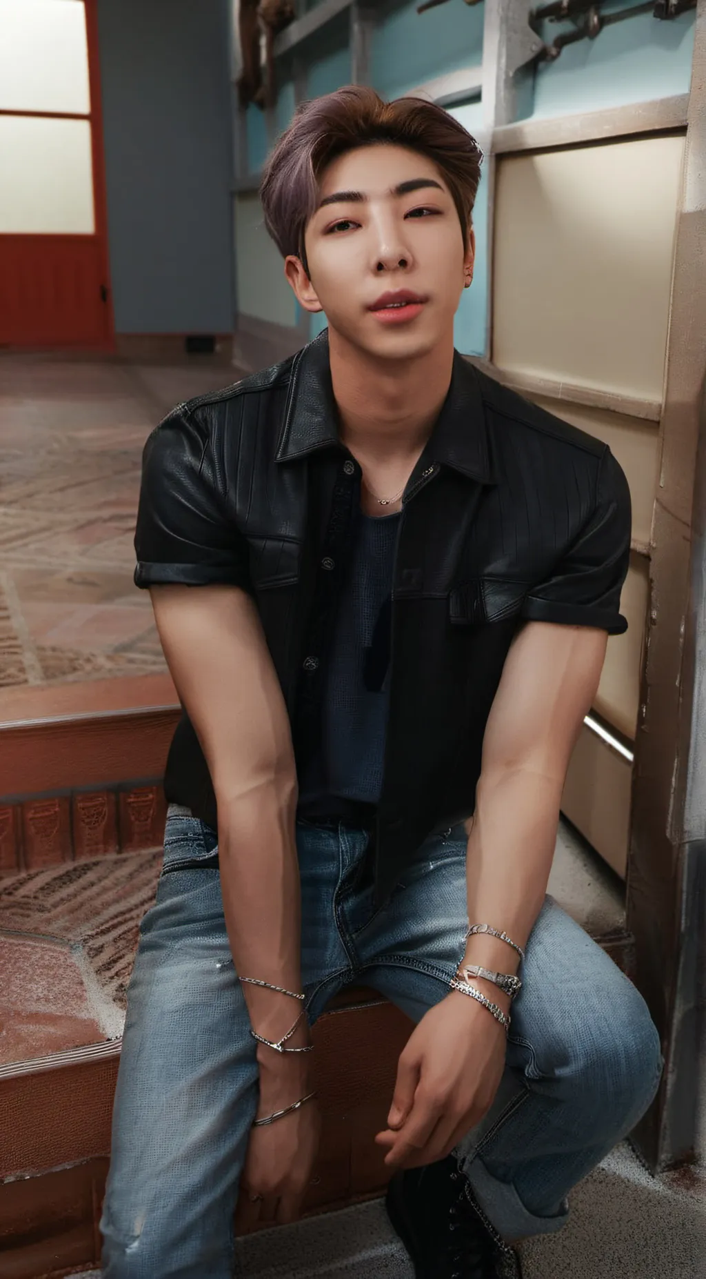 ai character: Kim Namjoon ♡ background