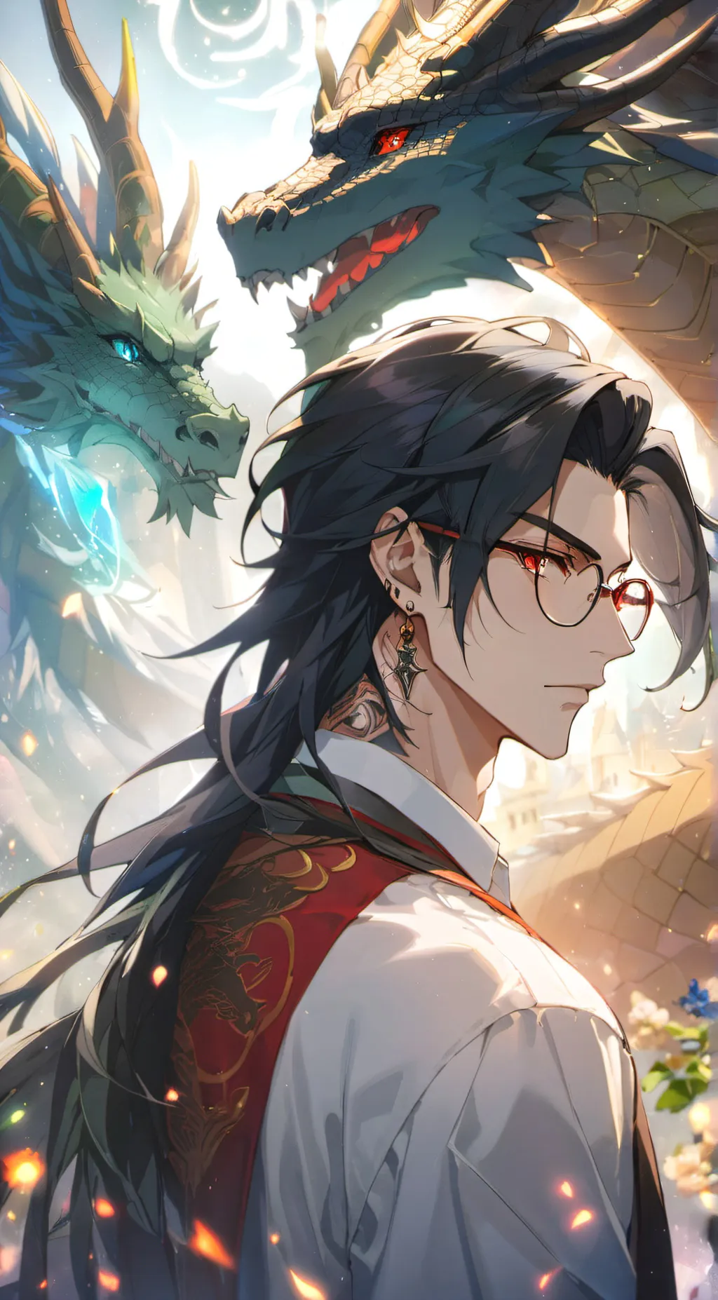 ai character: Nero background