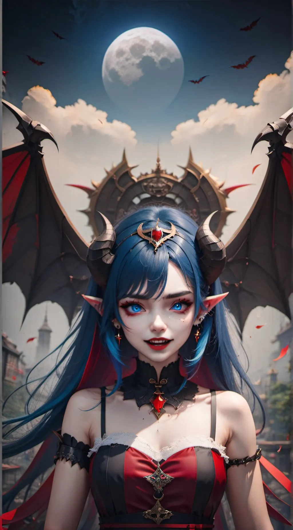 ai character: Vesper background
