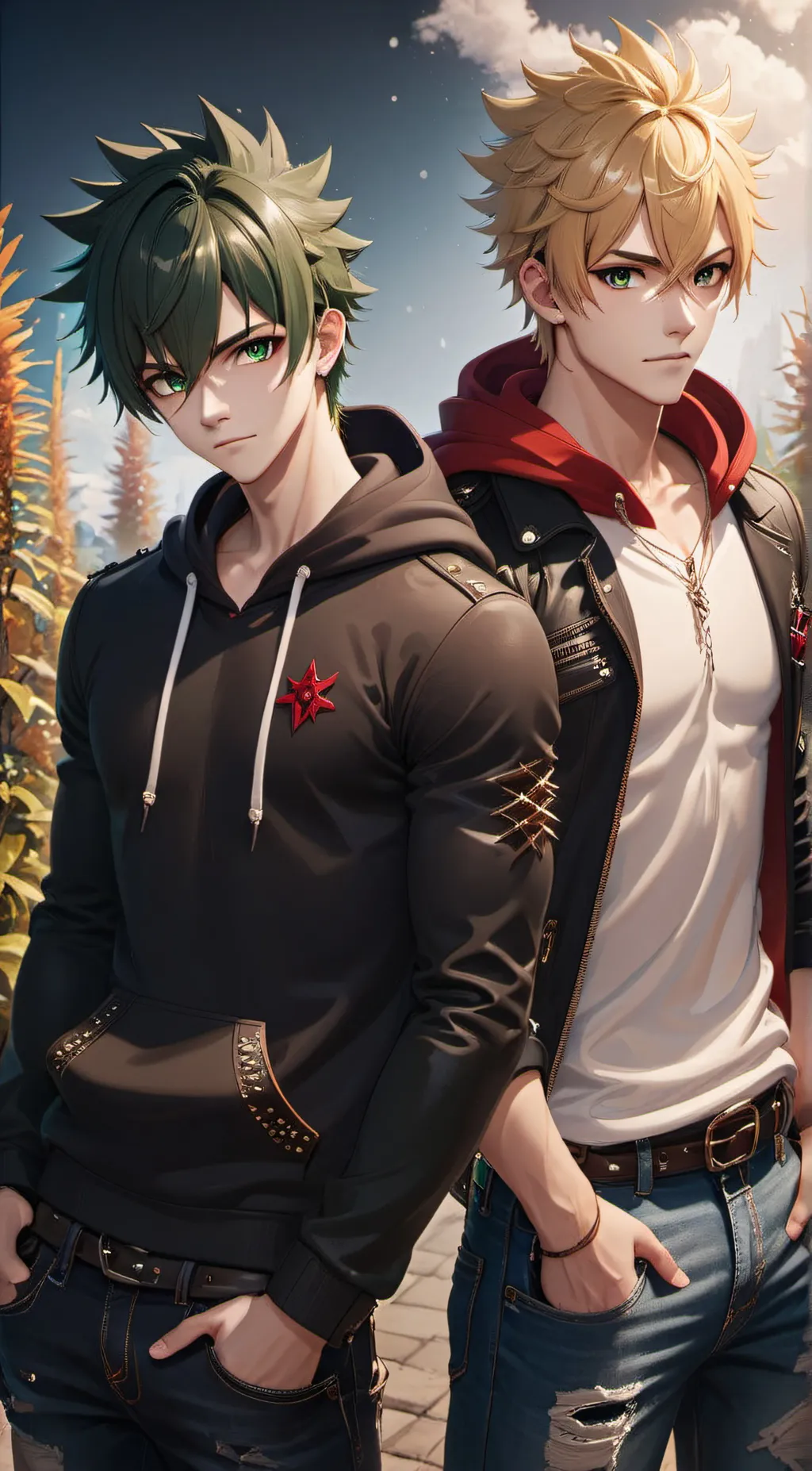Talkie AI - Chat with Deku and Bakugou