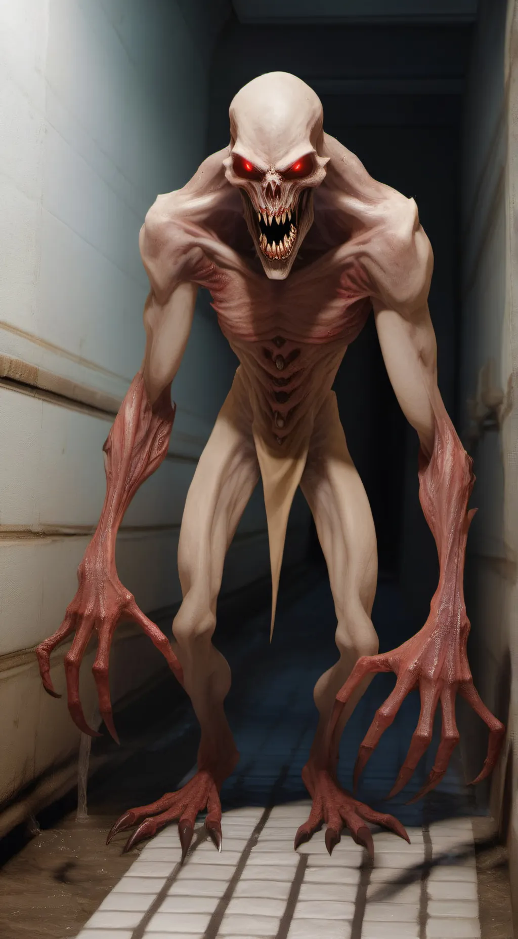ai character: Random ahh demon background