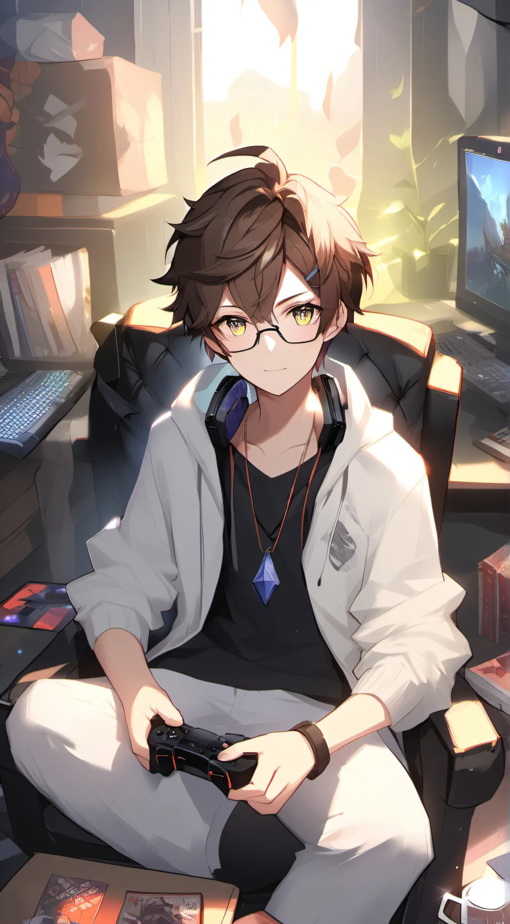 ai character: max background