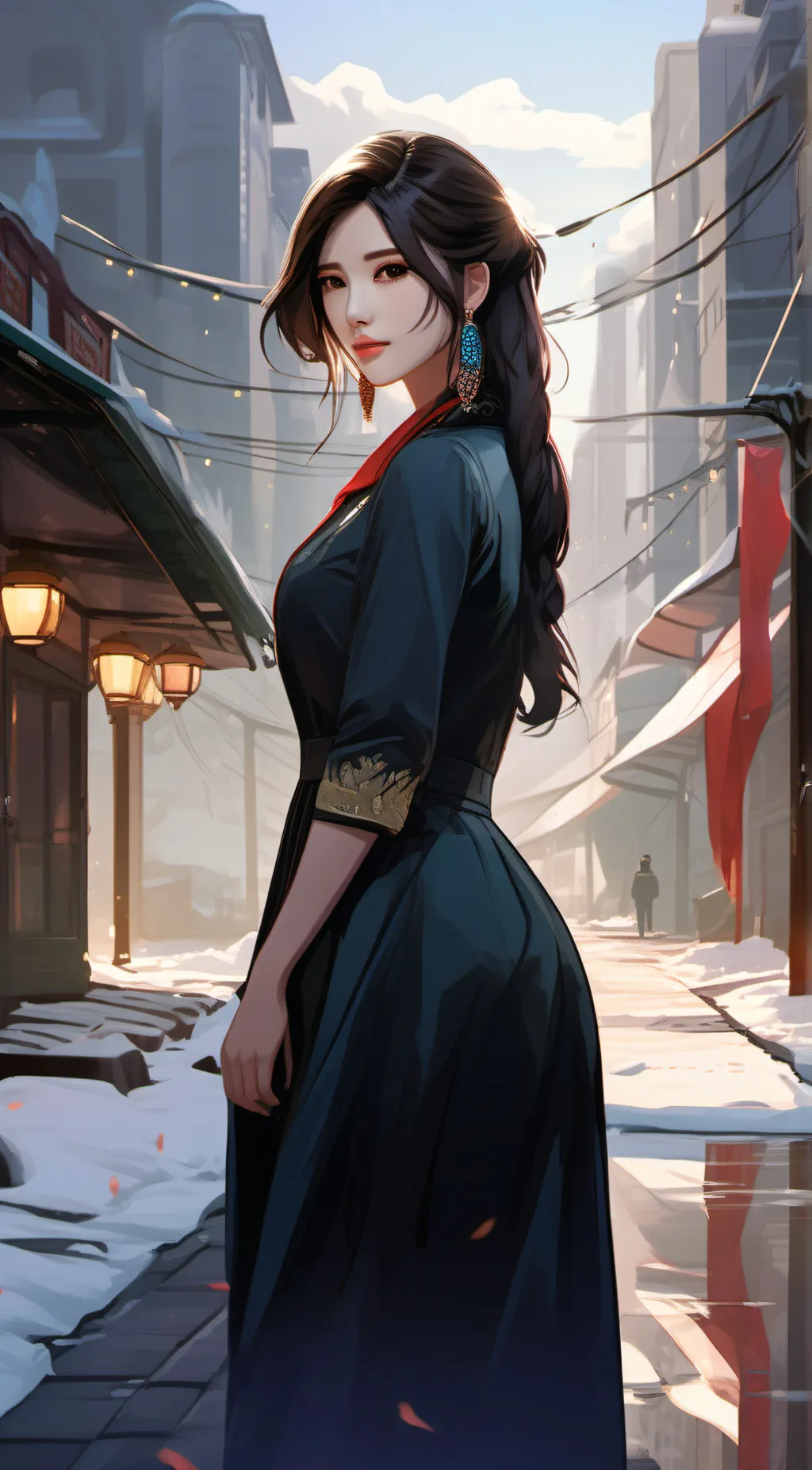 ai character: Olivia background