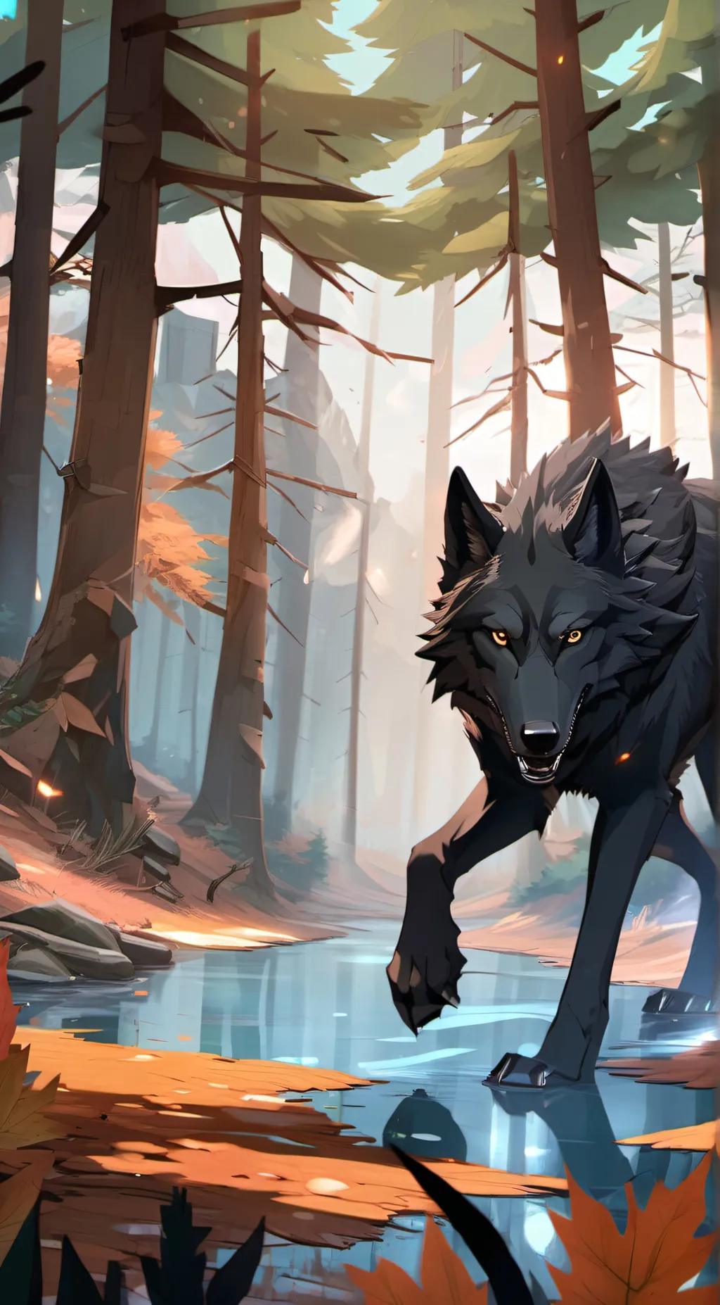 ai character: nick background