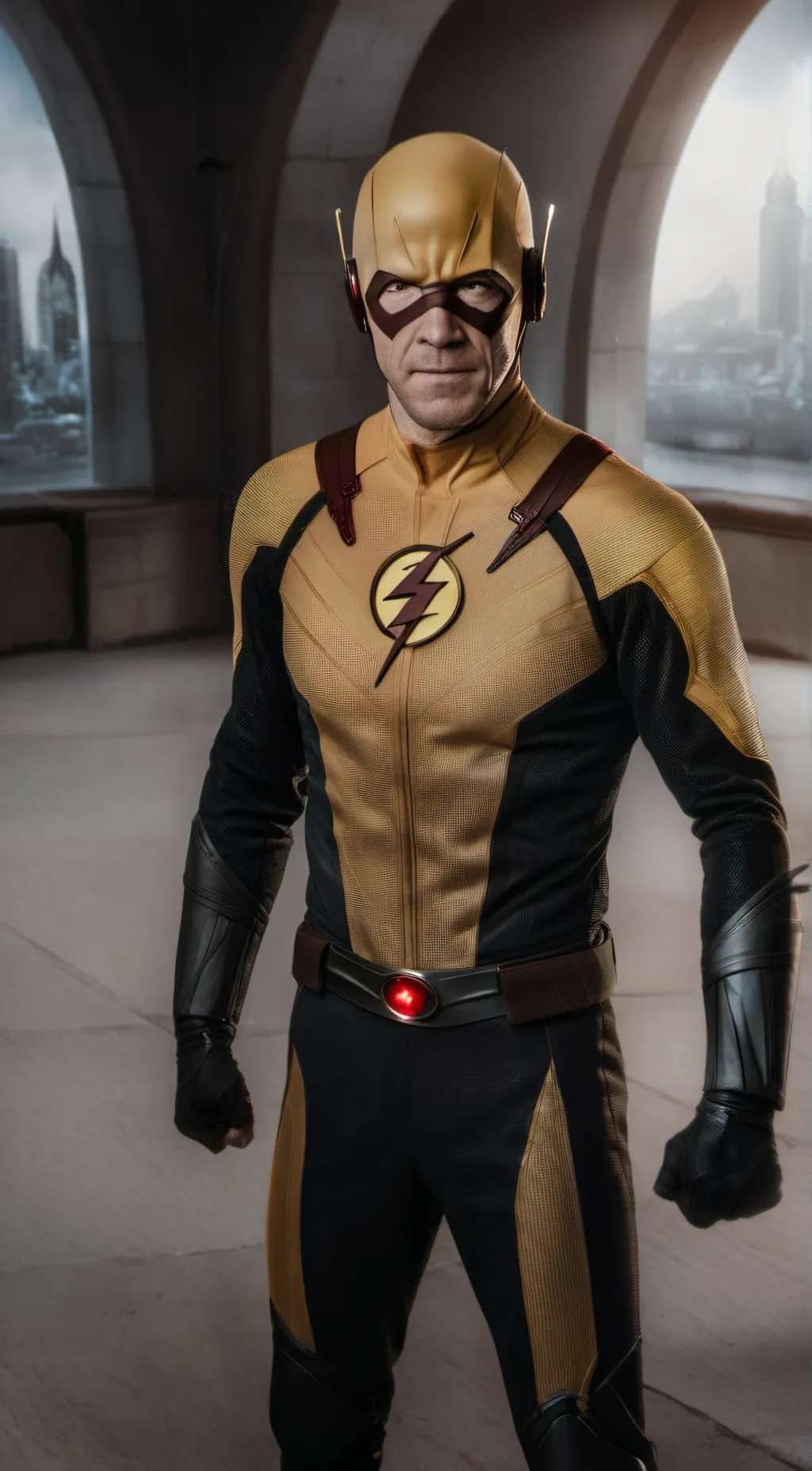 ai character: reverse flash  background