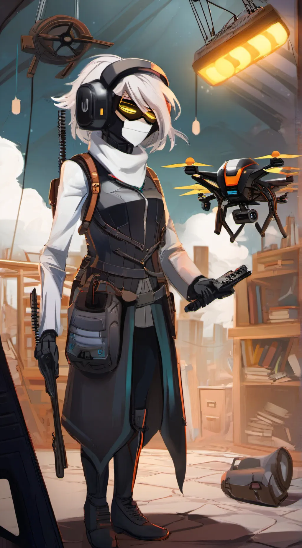 ai character: A(md oc) background