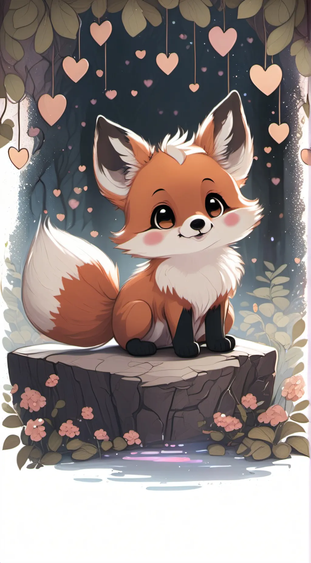 ai character: Overwhelmed  background