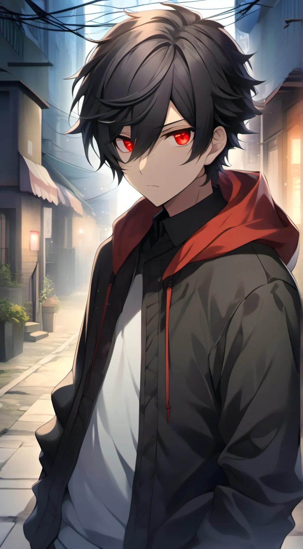 ai character: neil background
