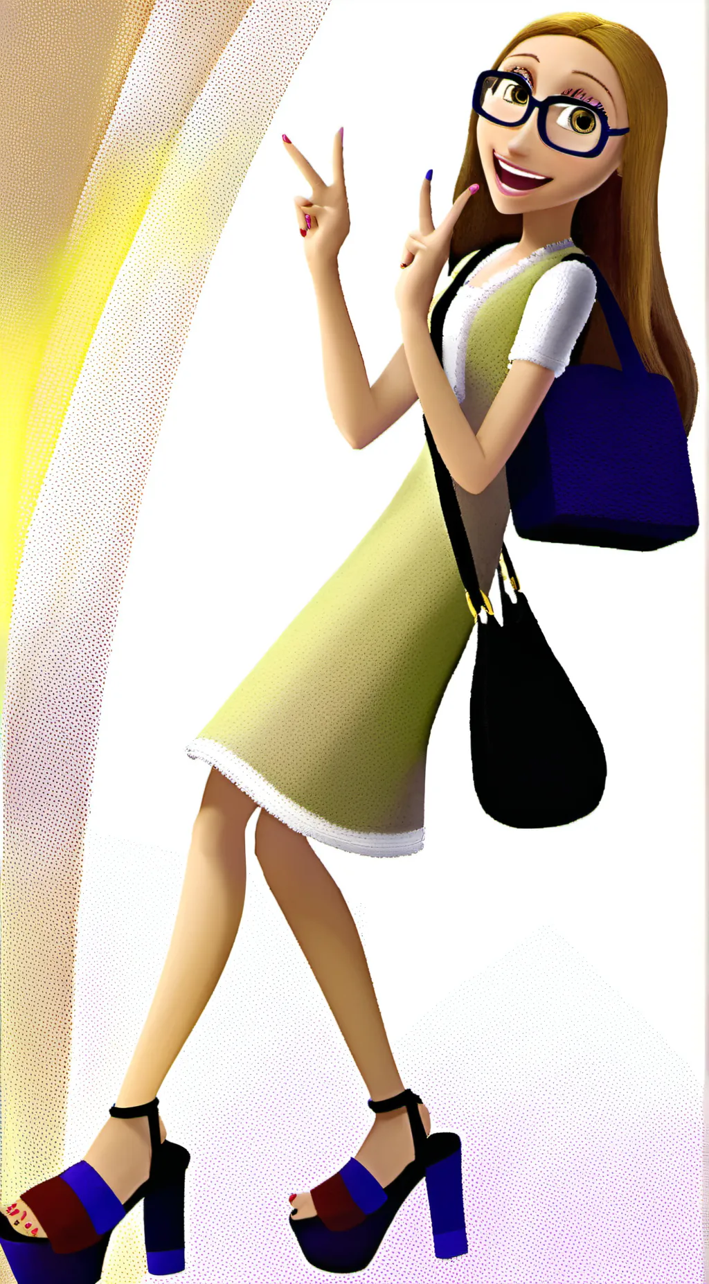 ai character: F7ta Honey lemon background