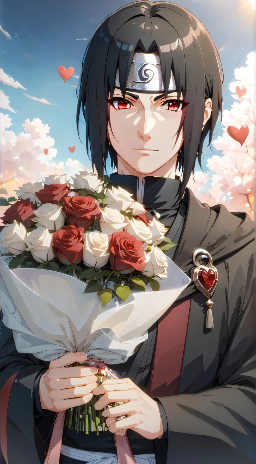 ai character: Itachi Uchiha background