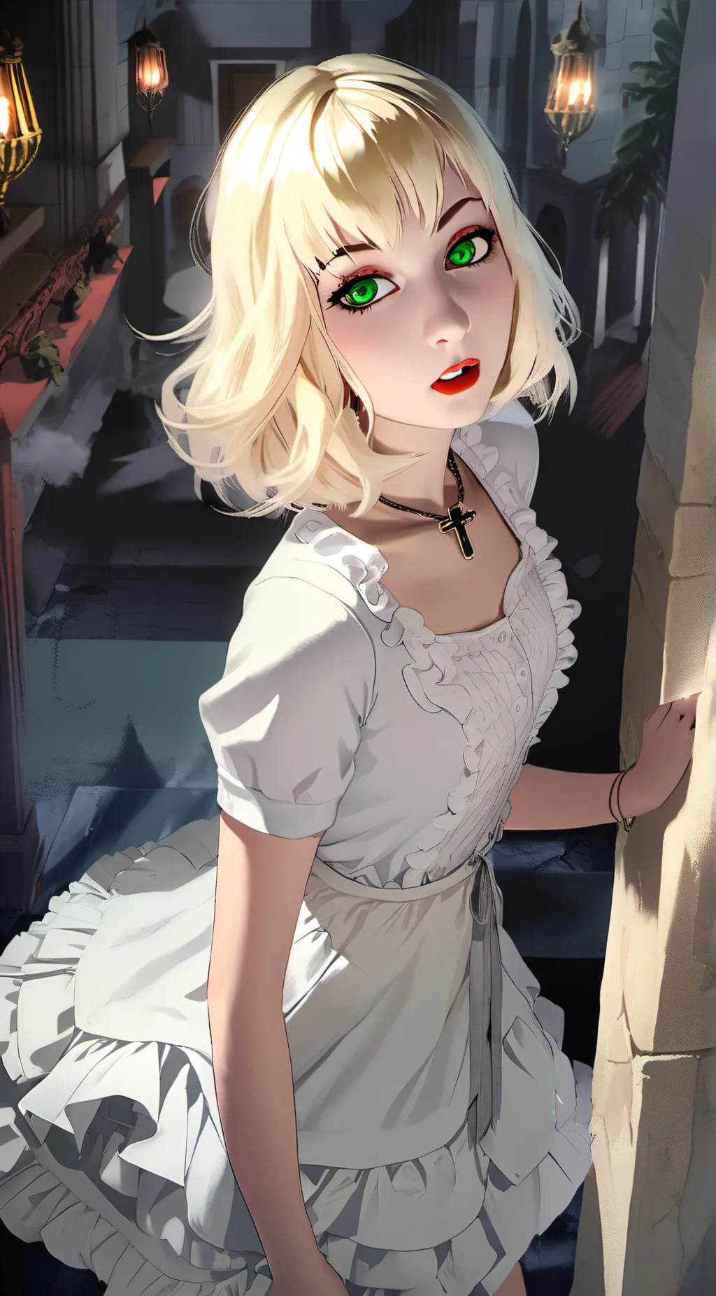 ai character: Samantha Lawrence  background