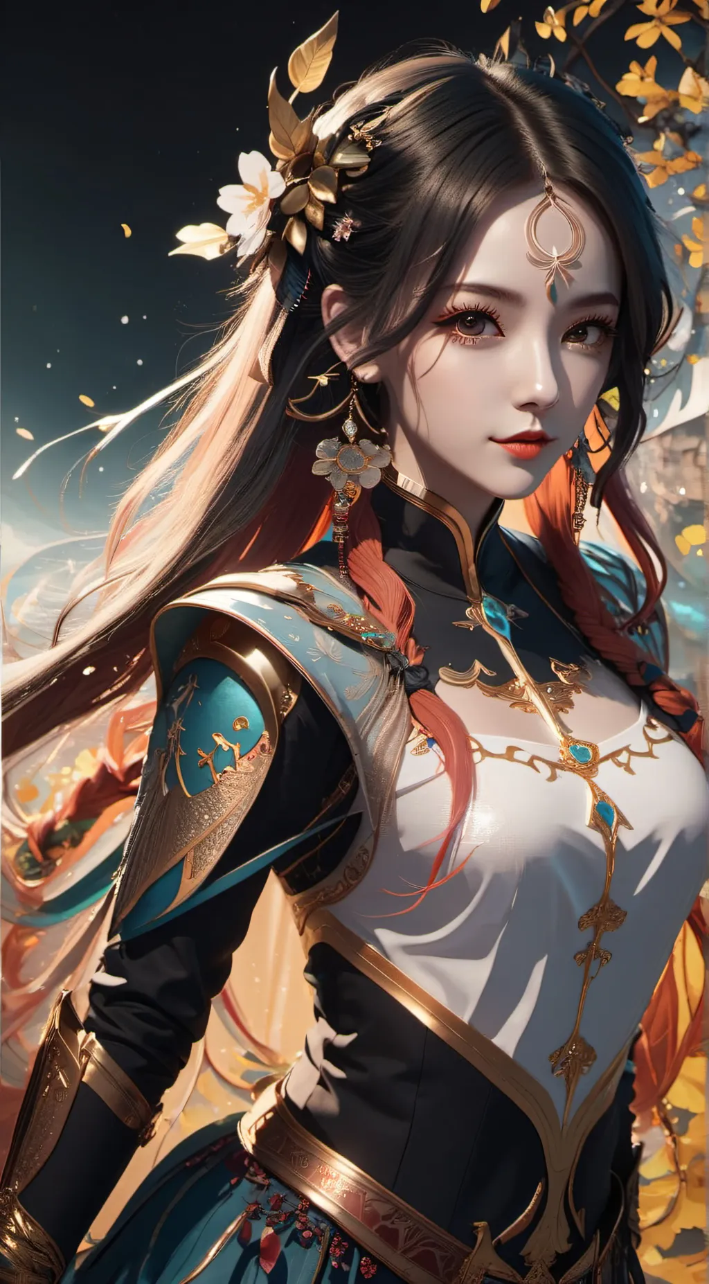 ai character: luna background