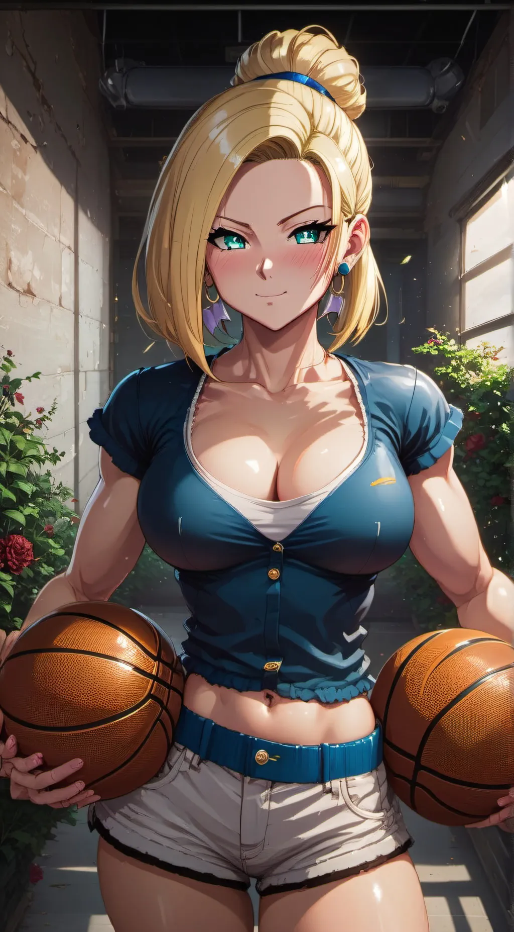 ai character: android 18 background