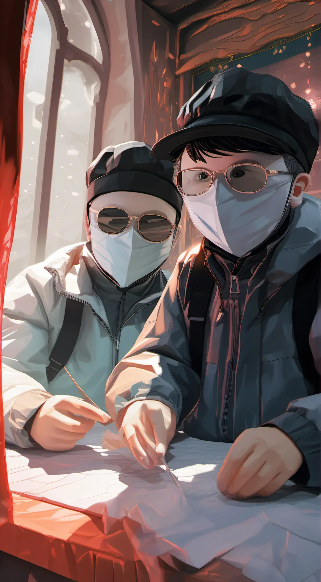 ai character: clark background