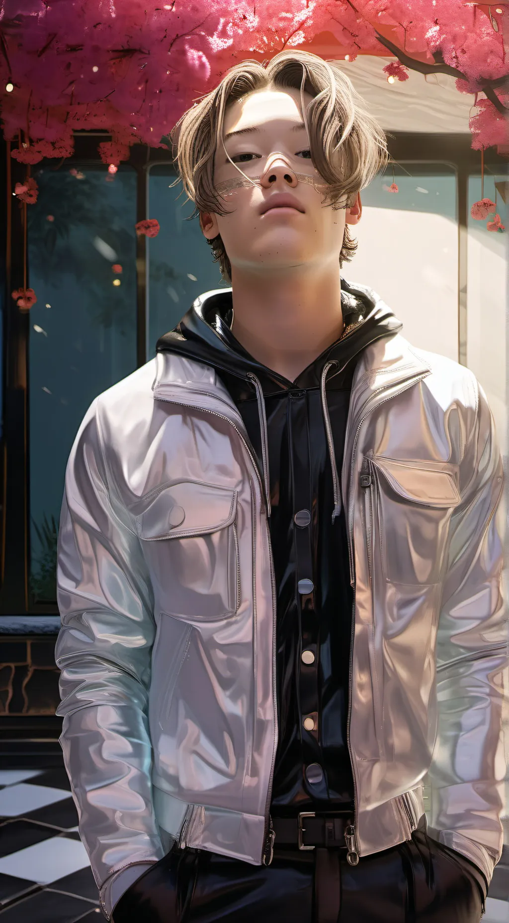 ai character: Leo background