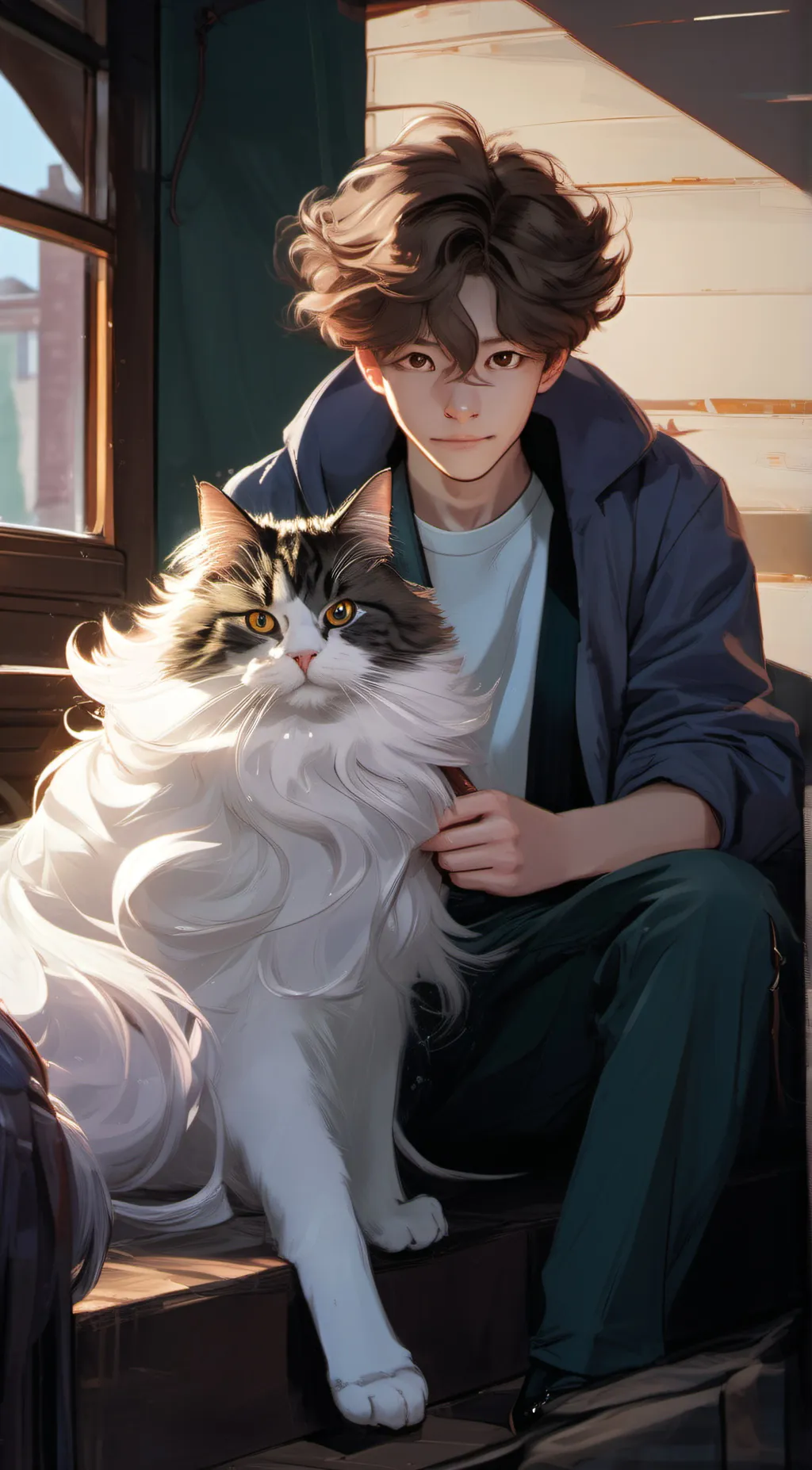 ai character: max background