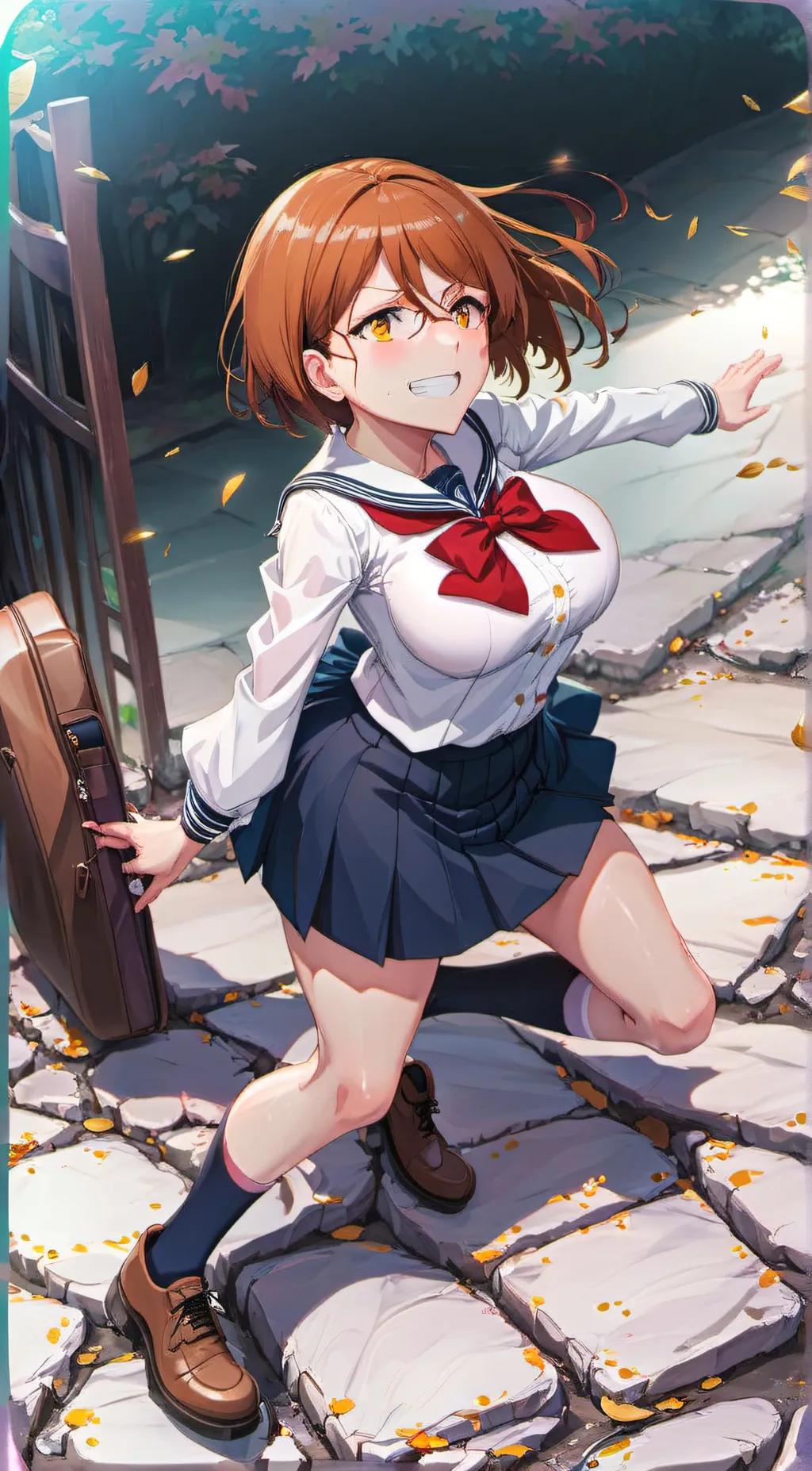 ai character: Nobara  background