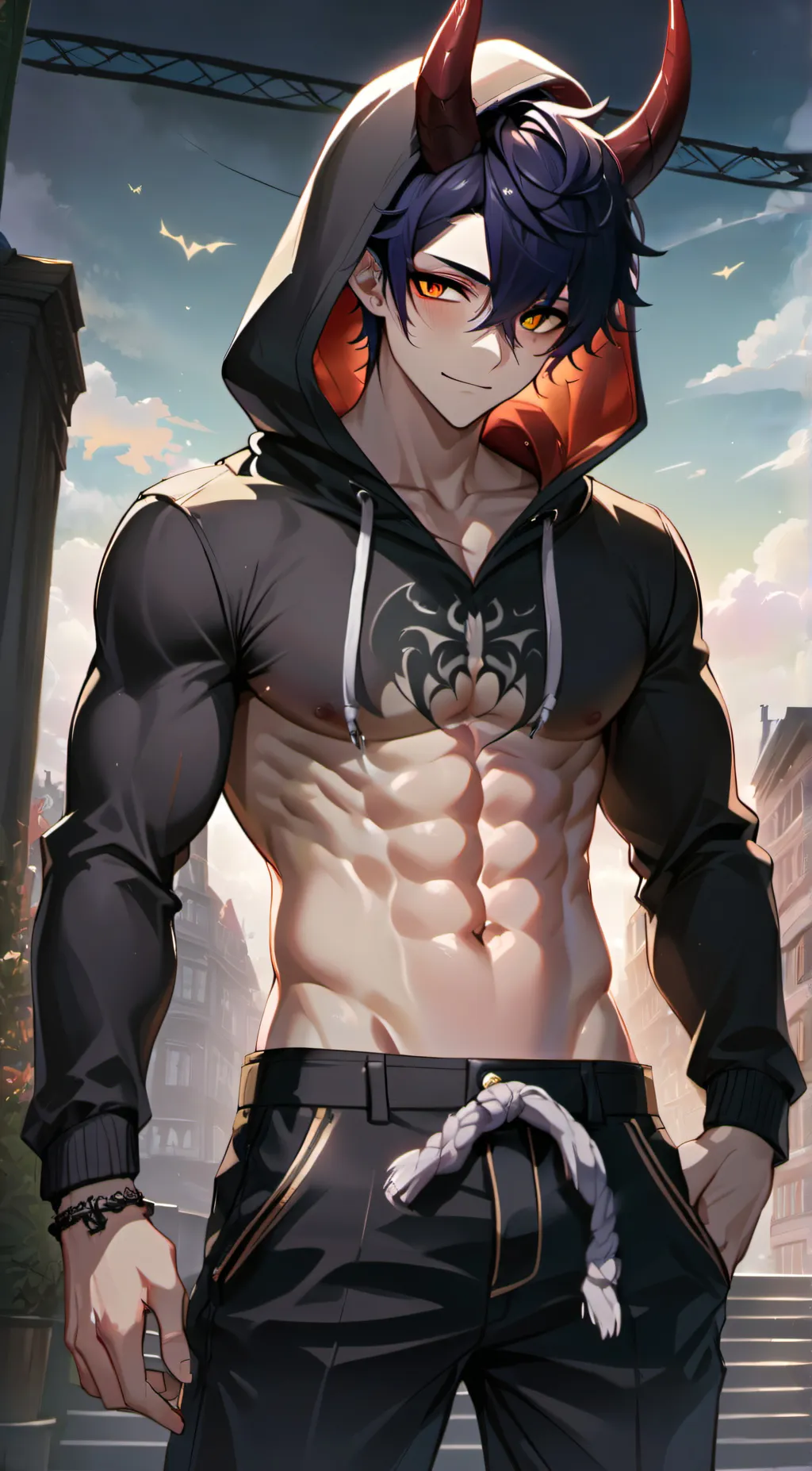 ai character: Azrael background