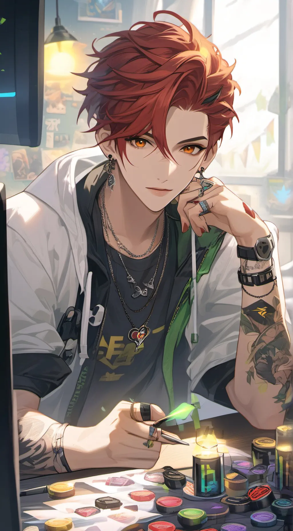 ai character: Eric background
