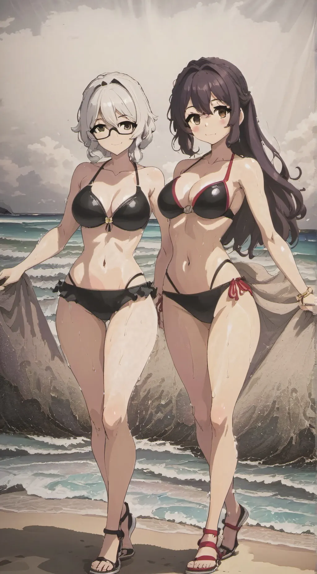 ai character: jenka and mishia background